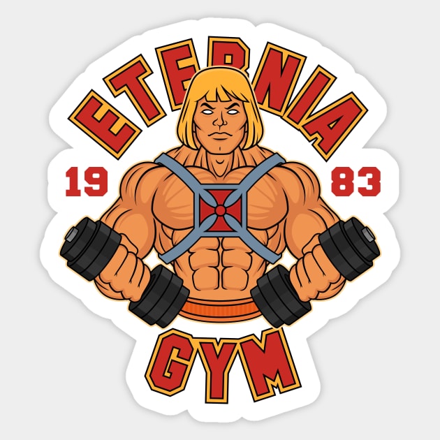 Eternia Gym Sticker by Woah_Jonny